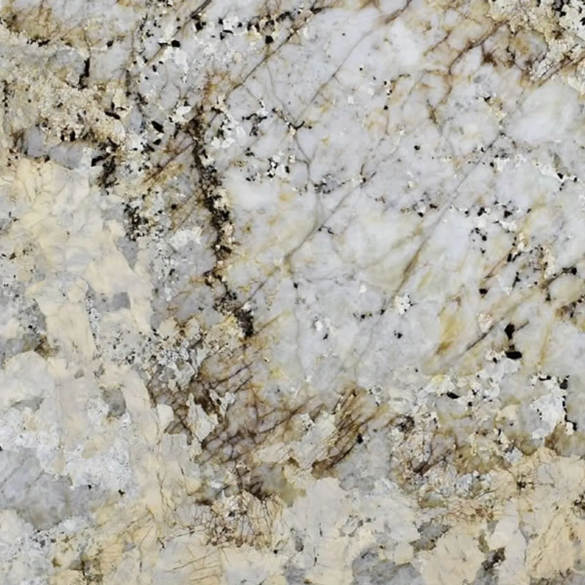 Closeup image of Patagonia Cream Granite countertop slab