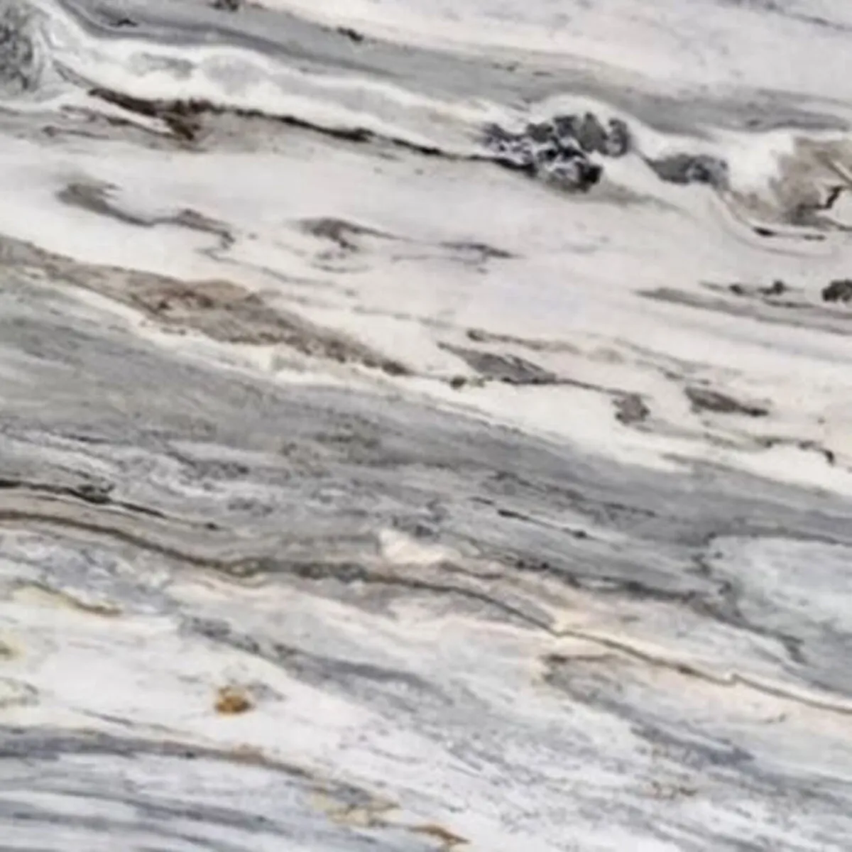 Closeup image of Portinari Grey Marble countertop slab