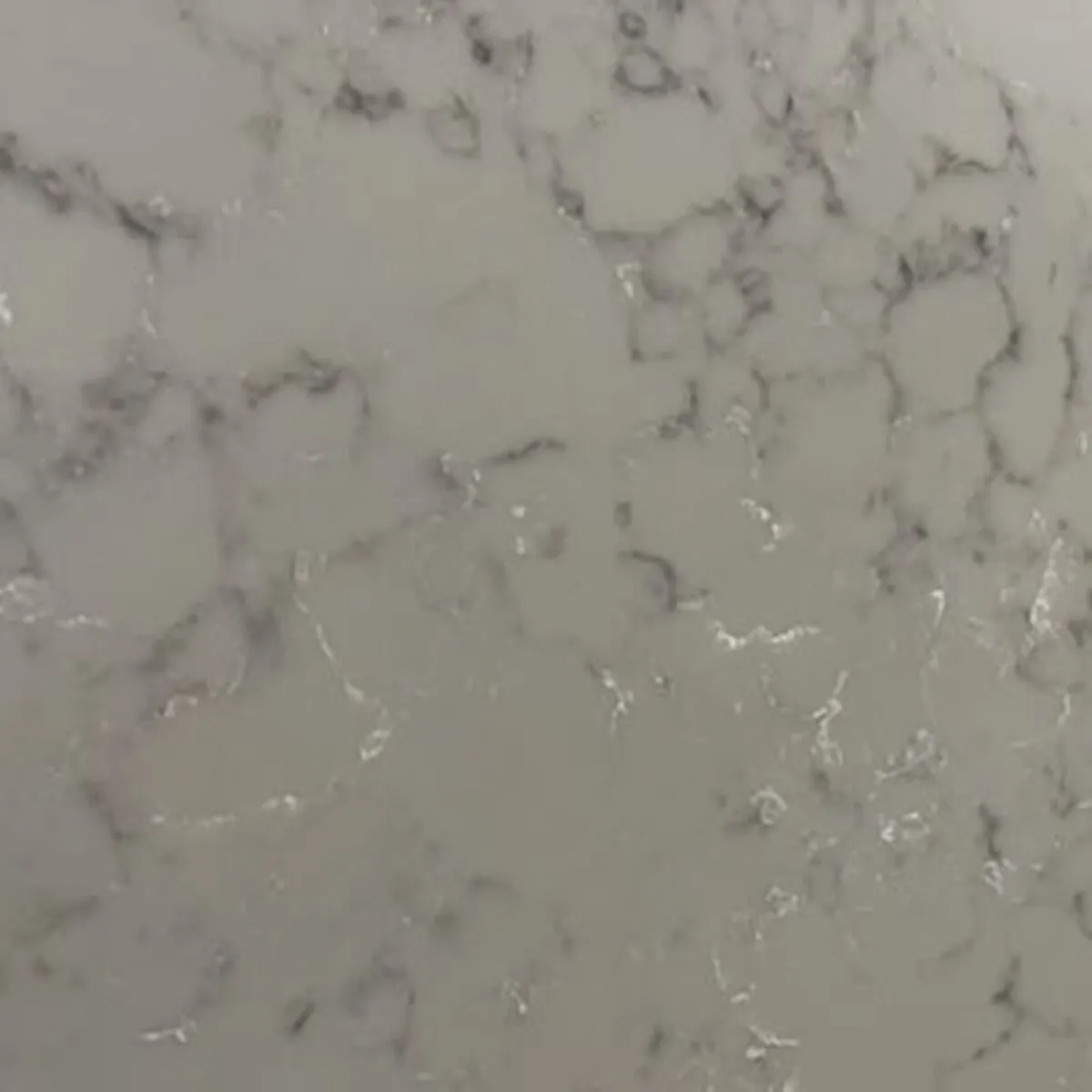 Closeup image of Aggranite Quartz Ravus Grey Quartz countertop slab