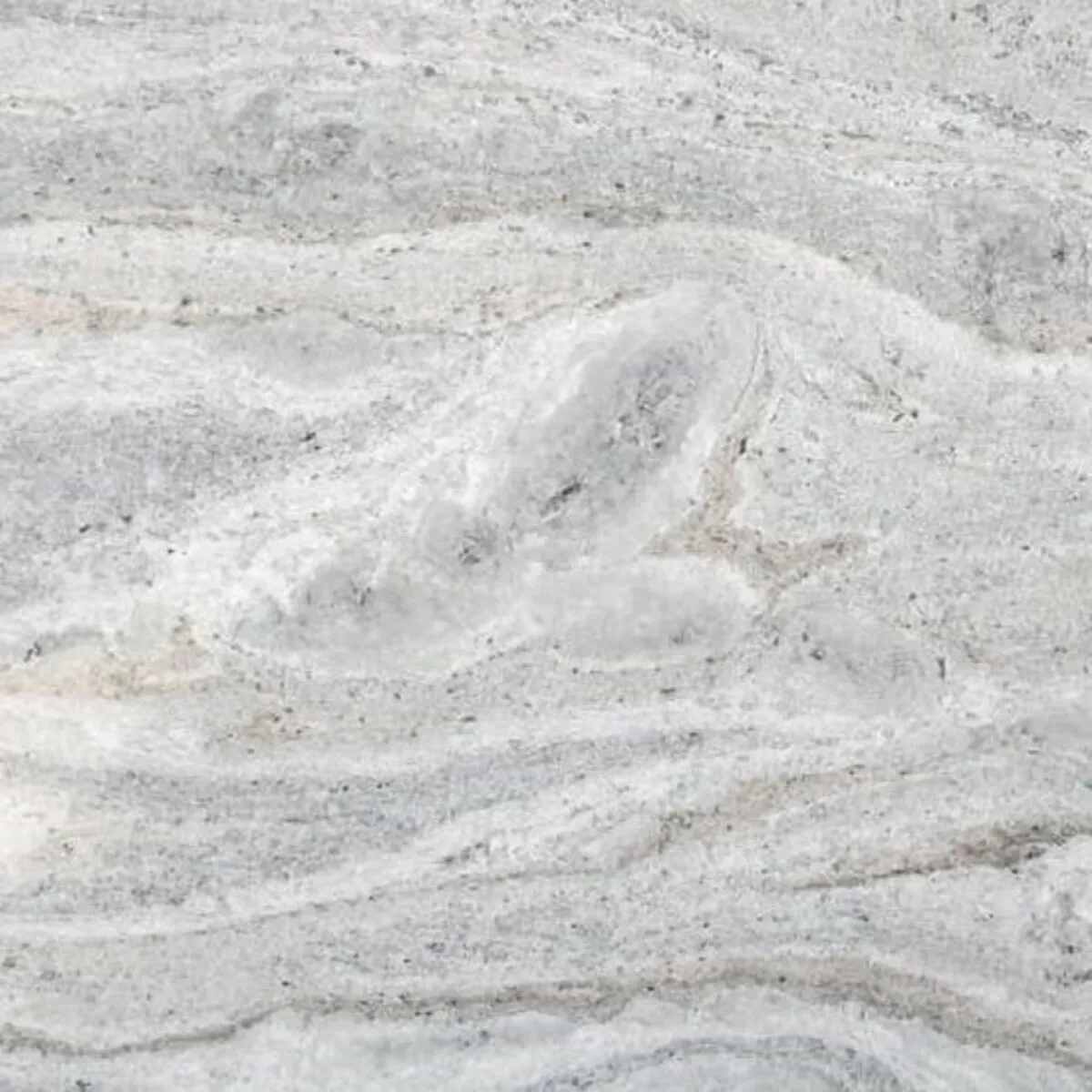 Closeup image of River Blue Grey Marble countertop slab