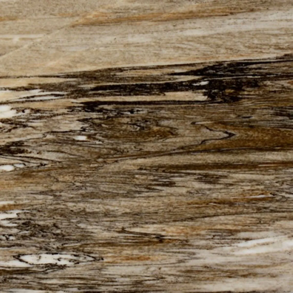 Closeup image of Saddle Rock Brown Quartzite countertop slab