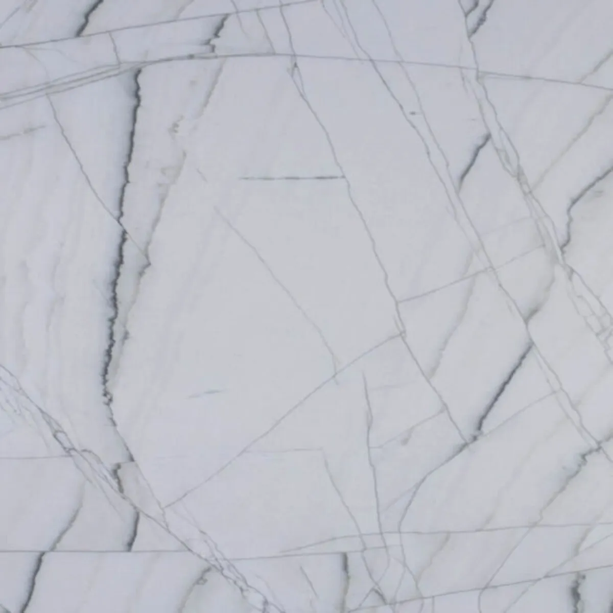 Closeup image of Statuarietto White Quartzite countertop slab