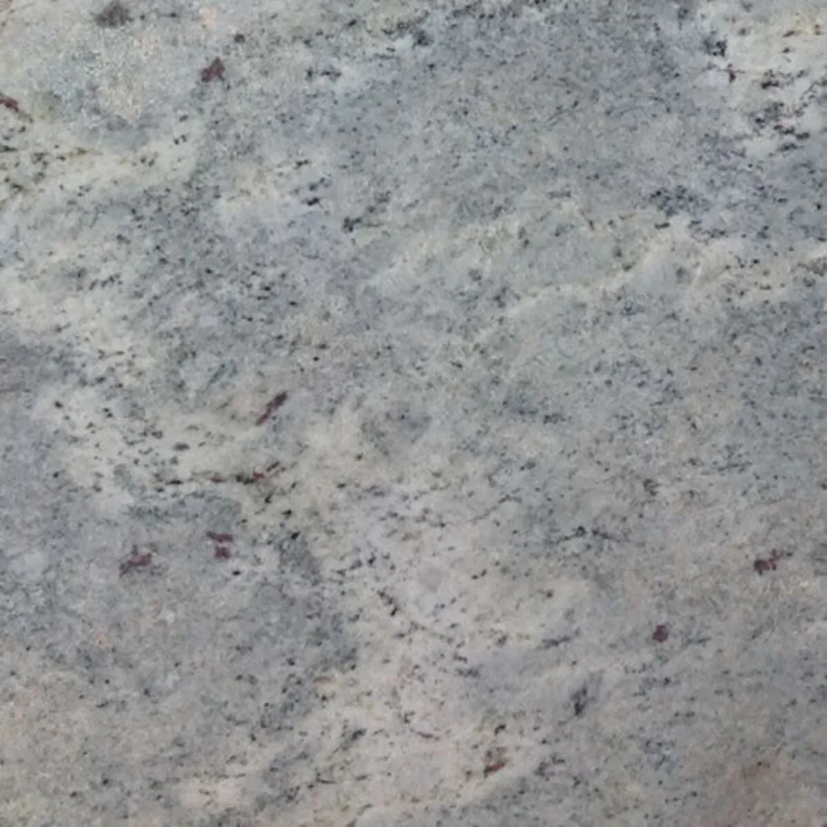 Closeup image of Surf Green Grey Granite countertop slab