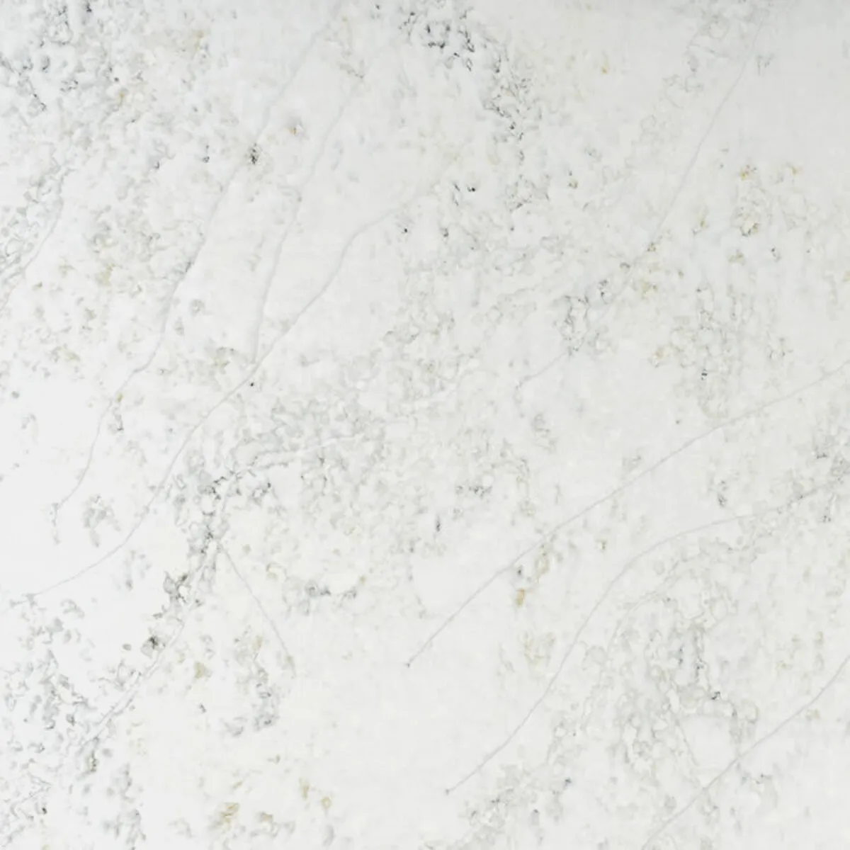 Closeup image of Aggranite Quartz Venatino Seccia White Quartz countertop slab