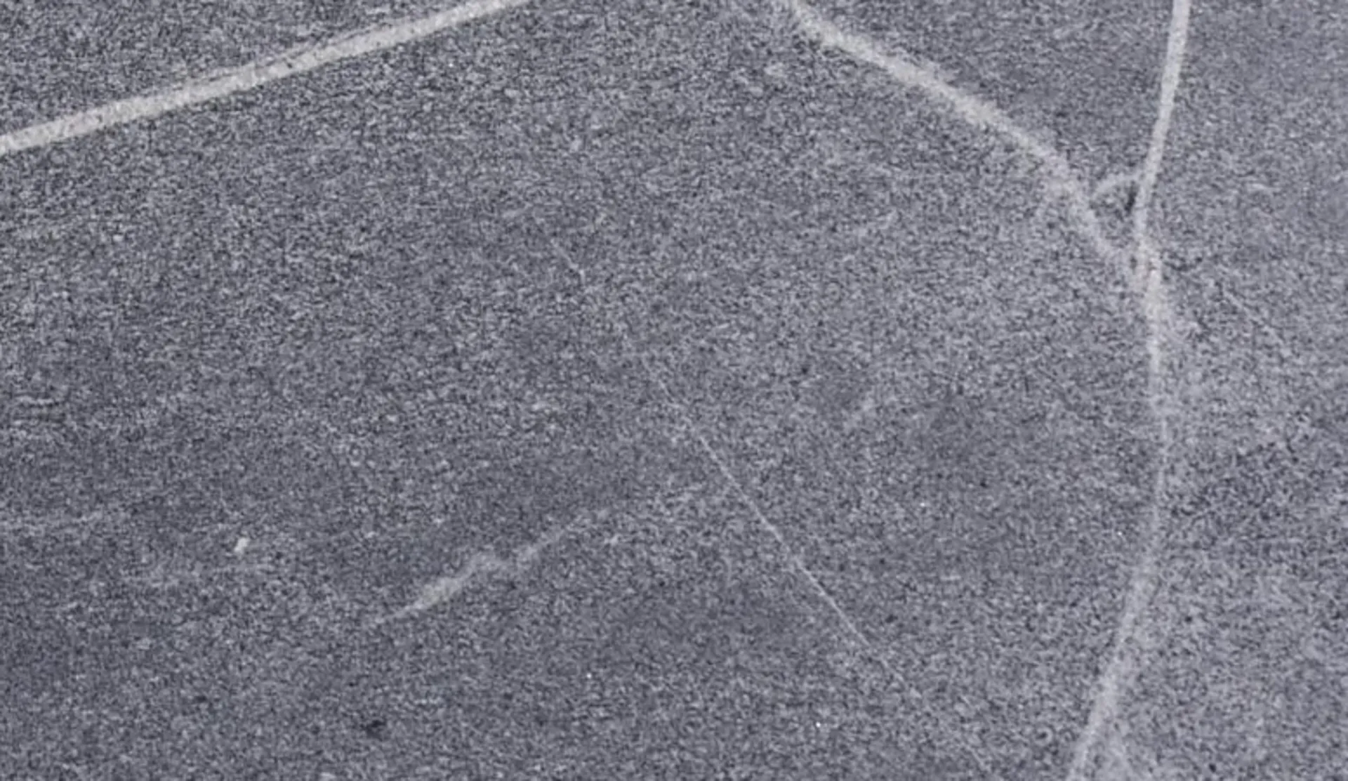 Closeup image of Silver Grey Grey Granite countertop slab