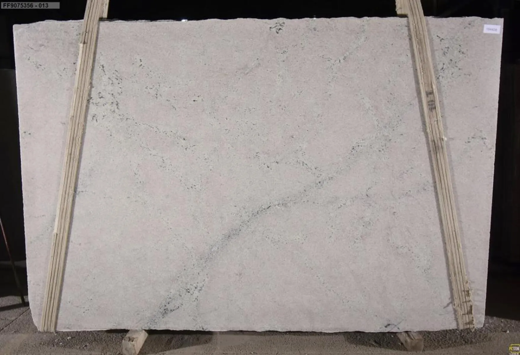 Closeup image of Himalaya Fantasy 1st Choice Cream Granite countertop slab