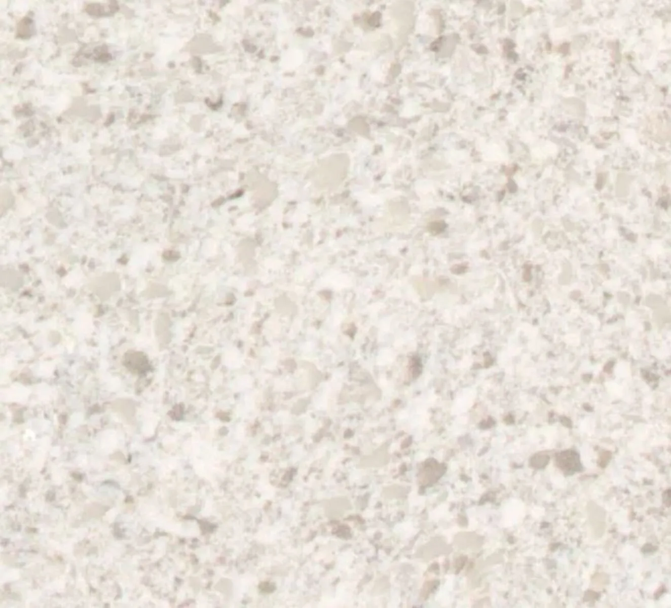 Closeup image of Viatera White Pearl Cream Quartz countertop slab