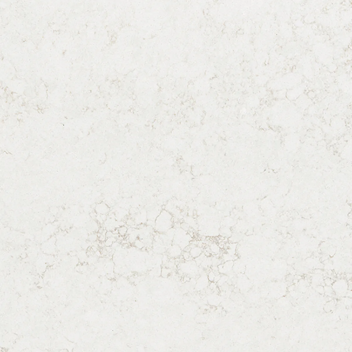 Closeup image of Viatera Cosmo White Quartz countertop slab