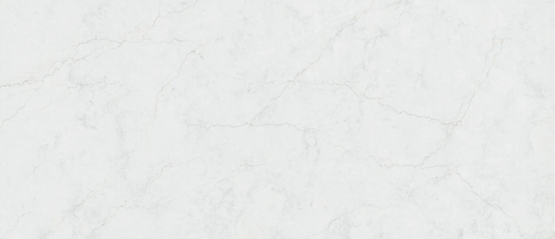 Closeup image of Q Quartz Calacatta Miraggio Lusso White Quartz countertop slab