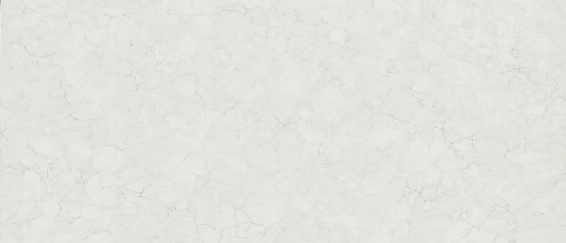 Closeup image of Q Quartz Calacatta Fioressa White Quartz countertop slab