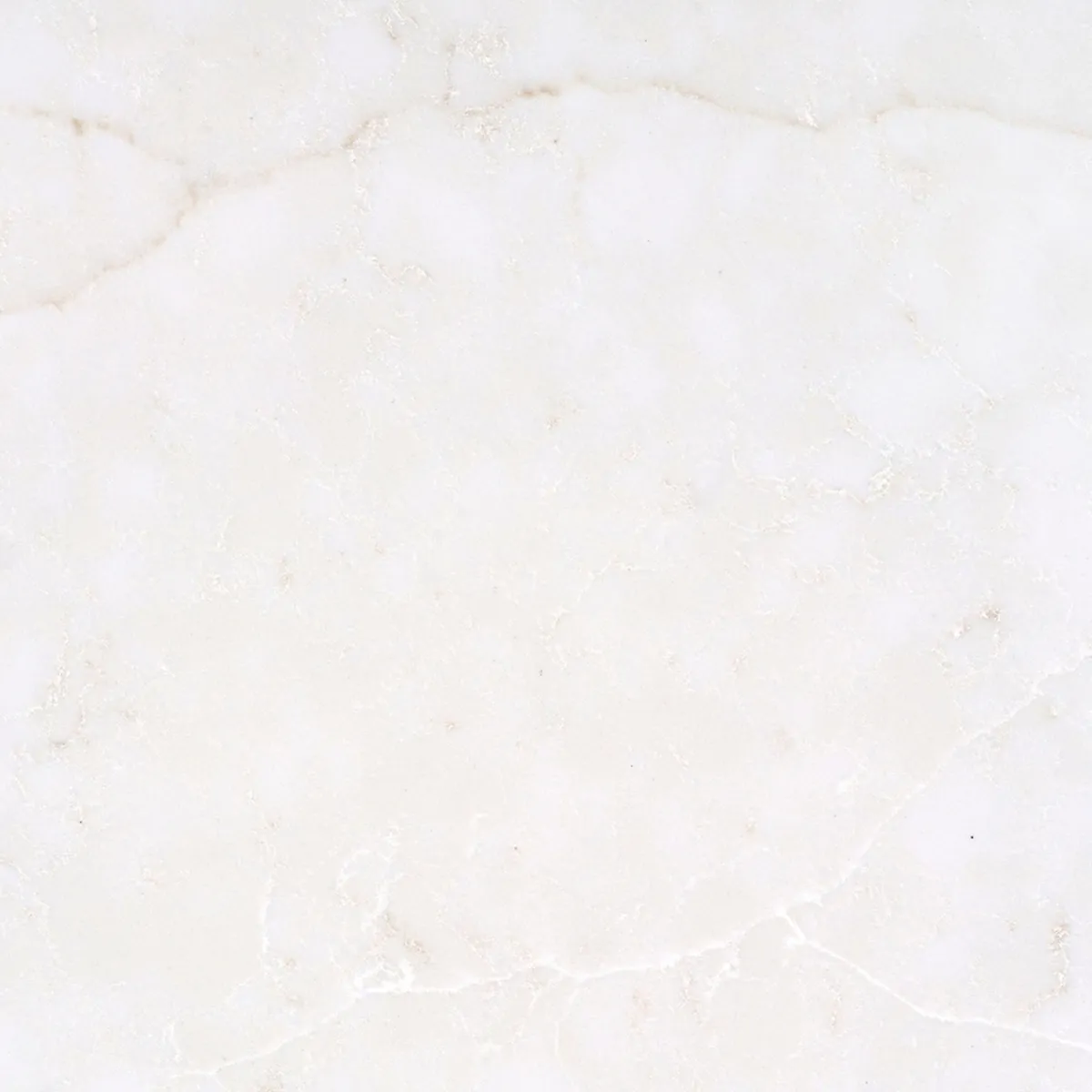 Closeup image of Viatera Mistica White Quartz countertop slab