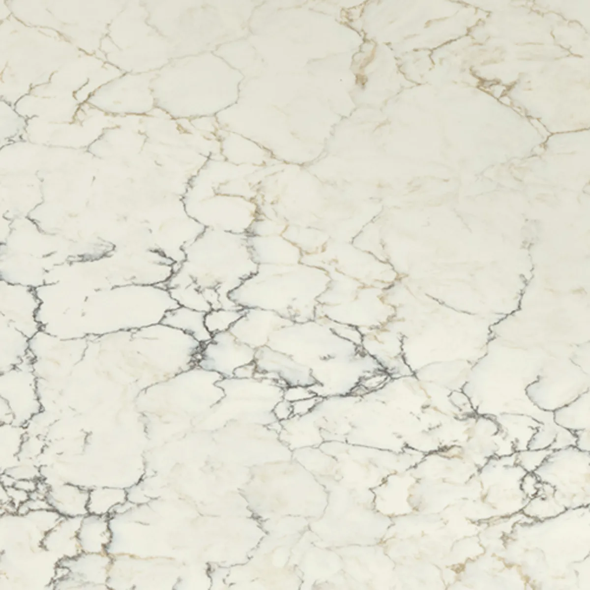 Closeup image of Viatera Blue Ridge Cream Quartz countertop slab