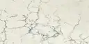 Closeup image of Viatera Blue Ridge Cream Quartz countertop slab