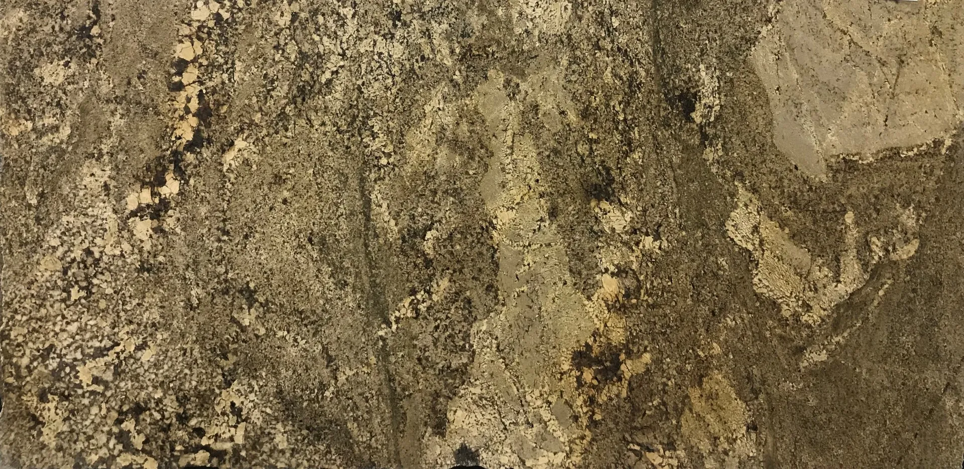 Closeup image of Juparana Persa Brown Granite countertop slab