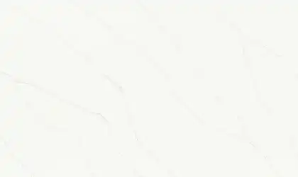 Image of installed ONE Quartz Surfaces Statuary Unity White Quartz countertops