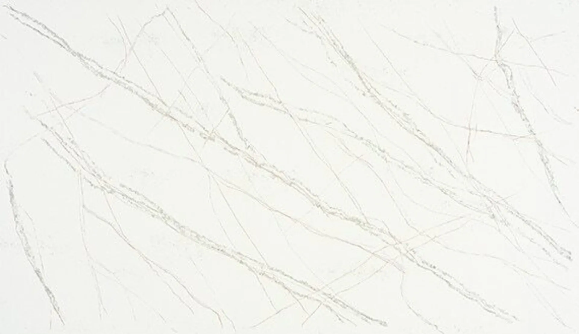 Closeup image of ONE Quartz Surfaces Calacatta Royale White Quartz countertop slab