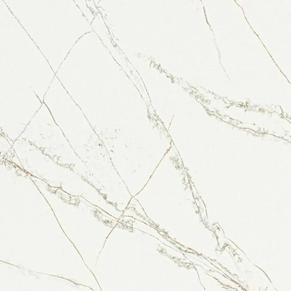 Image of installed ONE Quartz Surfaces Calacatta Royale White Quartz countertops