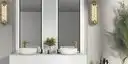 Image of installed ONE Quartz Surfaces Calacatta Royale White Quartz countertops