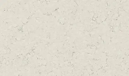 Image of installed ONE Quartz Surfaces Rocky Mountain Cream Quartz countertops
