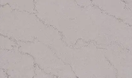 Image of installed ONE Quartz Surfaces Calacatta Odyssey Cream Quartz countertops