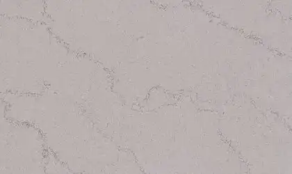 Image of installed ONE Quartz Surfaces Calacatta Odyssey Cream Quartz countertops