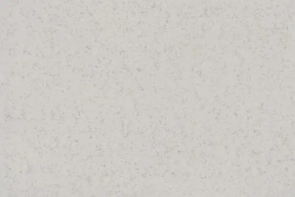 Image of installed ONE Quartz Surfaces Arches White Quartz countertops