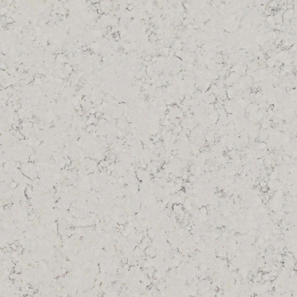 Image of installed ONE Quartz Surfaces Arches White Quartz countertops