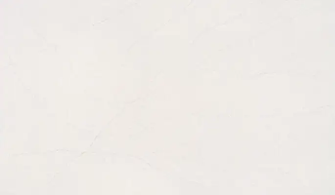 Image of installed ONE Quartz Surfaces Valor White White Quartz countertops
