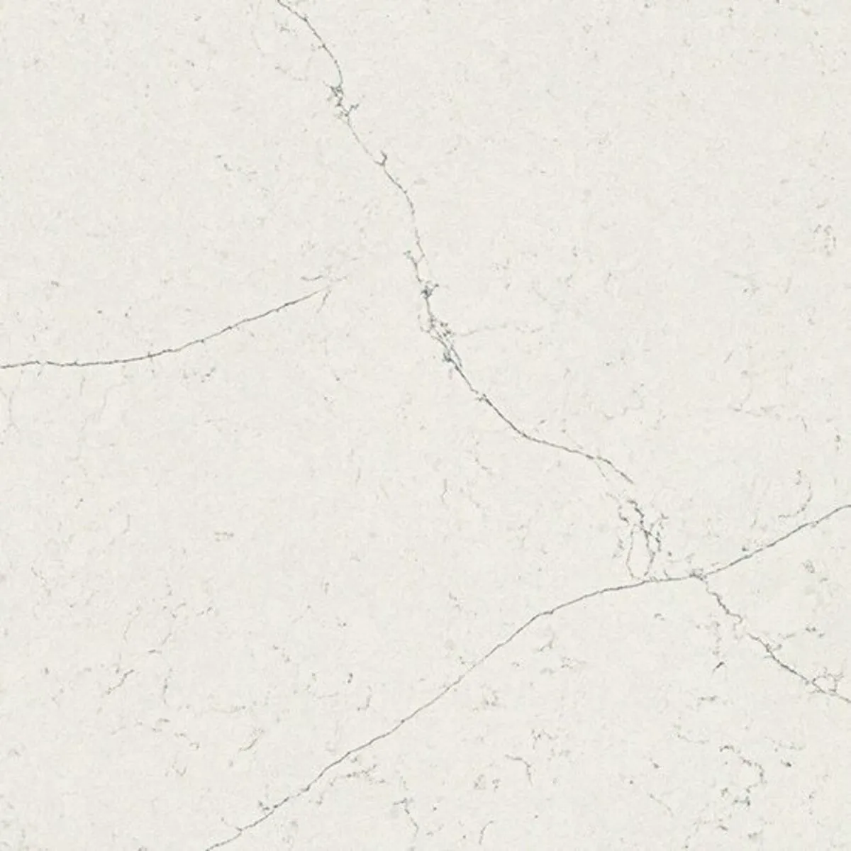 Image of installed ONE Quartz Surfaces Valor White White Quartz countertops