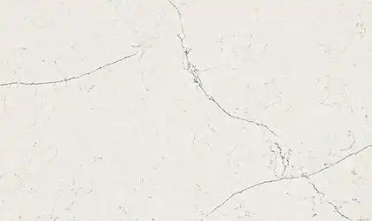 Image of installed ONE Quartz Surfaces Valor White White Quartz countertops