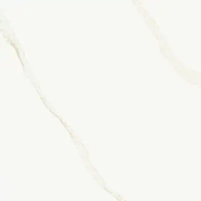 Closeup image of ONE Quartz Surfaces Statuary Glory Cream Quartz countertop slab