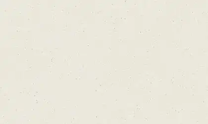 Closeup image of ONE Quartz Surfaces Simply White Cream Quartz countertop slab
