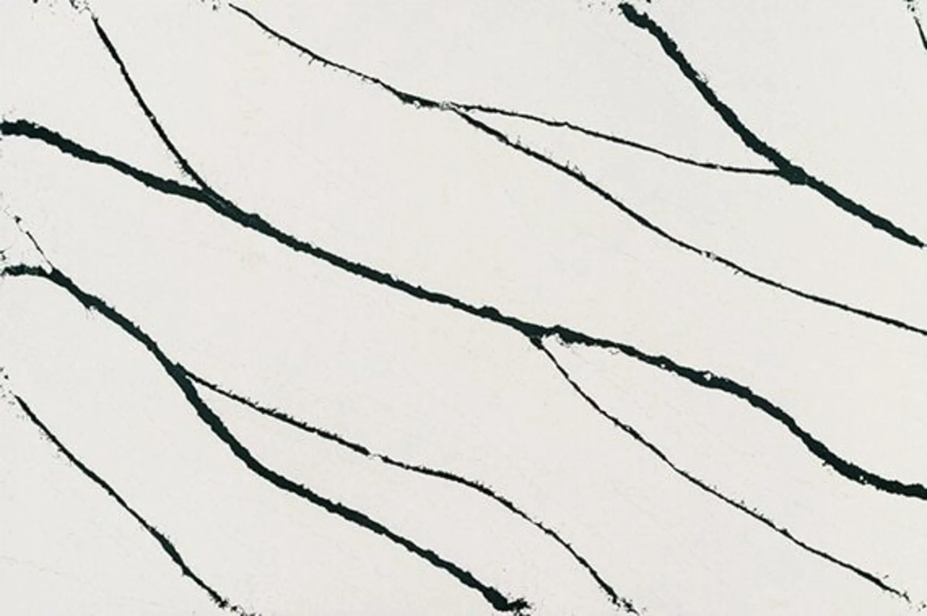 Image of installed ONE Quartz Surfaces Calacatta Bolt White Quartz countertops
