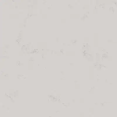 Image of installed ONE Quartz Surfaces Carrara Pisa White Quartz countertops