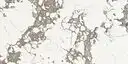 Image of installed ONE Quartz Surfaces Arctic Arabescato White Quartz countertops
