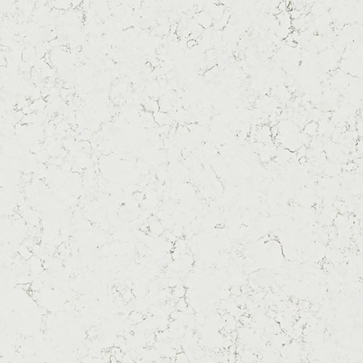 Image of installed ONE Quartz Surfaces Kodiak White Quartz countertops