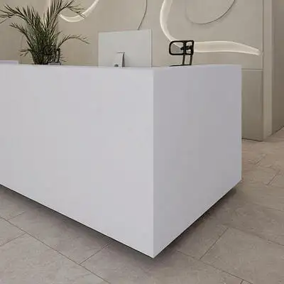 Image of installed ONE Quartz Surfaces Carrara Roma White Quartz countertops