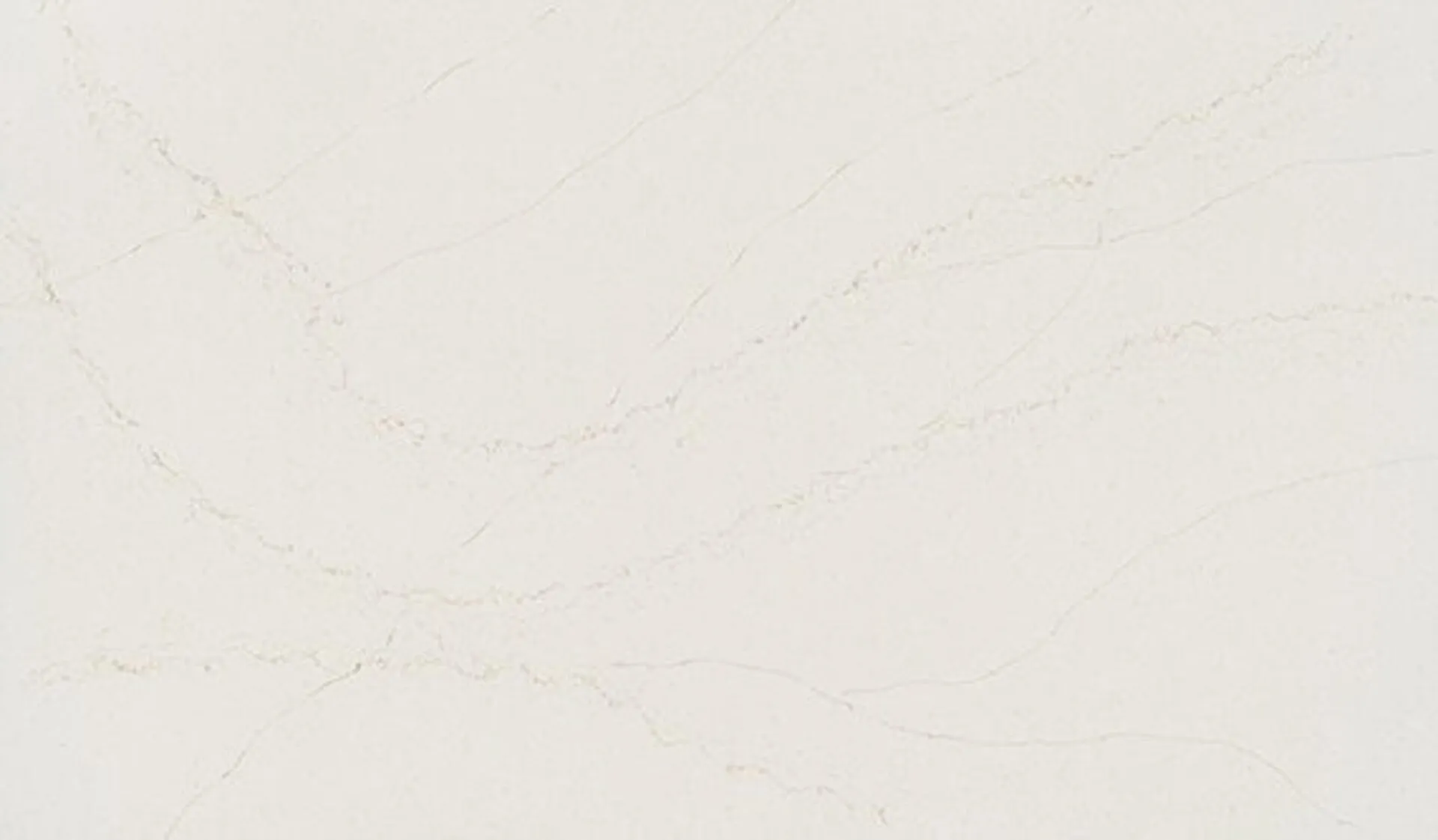 Image of installed ONE Quartz Surfaces Valor Gold White Quartz countertops