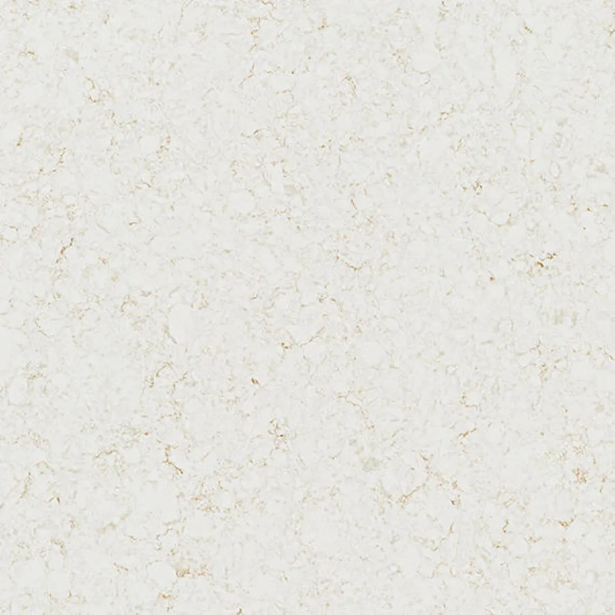 Closeup image of ONE Quartz Surfaces Outer Banks Cream Quartz countertop slab