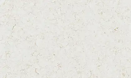 Closeup image of ONE Quartz Surfaces Outer Banks Cream Quartz countertop slab Stone Countertop