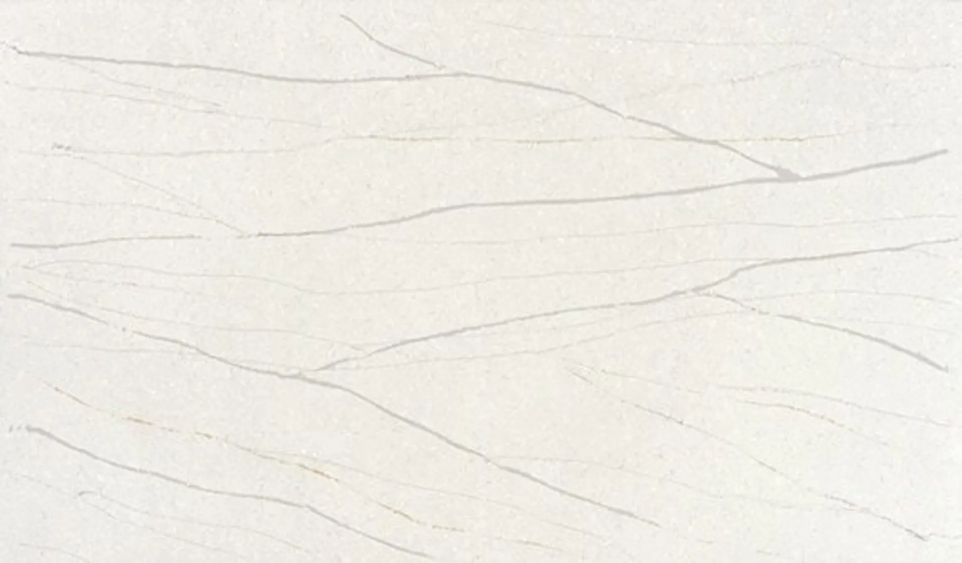 Image of installed ONE Quartz Surfaces Monument White Cream Quartz countertops