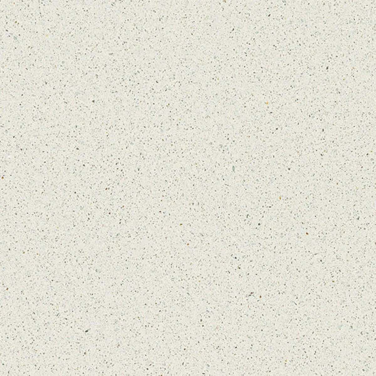 Closeup image of ONE Quartz Surfaces Fresh Linen Cream Quartz countertop slab