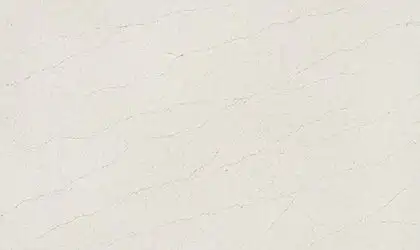 Image of installed ONE Quartz Surfaces Freedom Calacatta Cream Quartz countertops