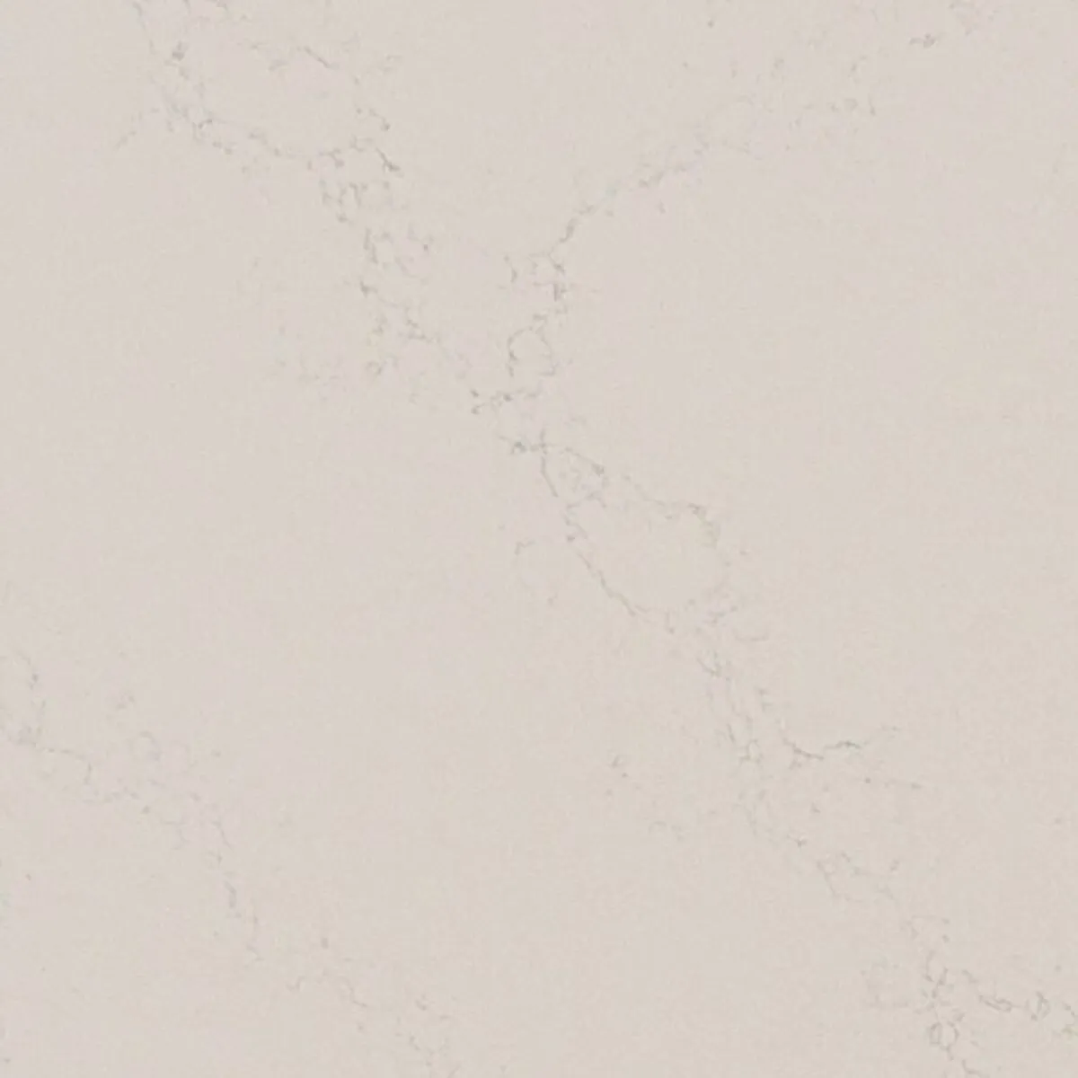 Image of installed ONE Quartz Surfaces Liberty Calacatta Cream Quartz countertops