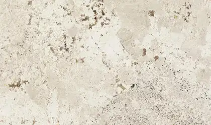 Closeup image of Adonis White Cream Granite countertop slab Stone Countertop