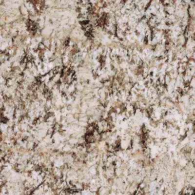 Closeup image of Bianco Antico Beige Granite countertop slab