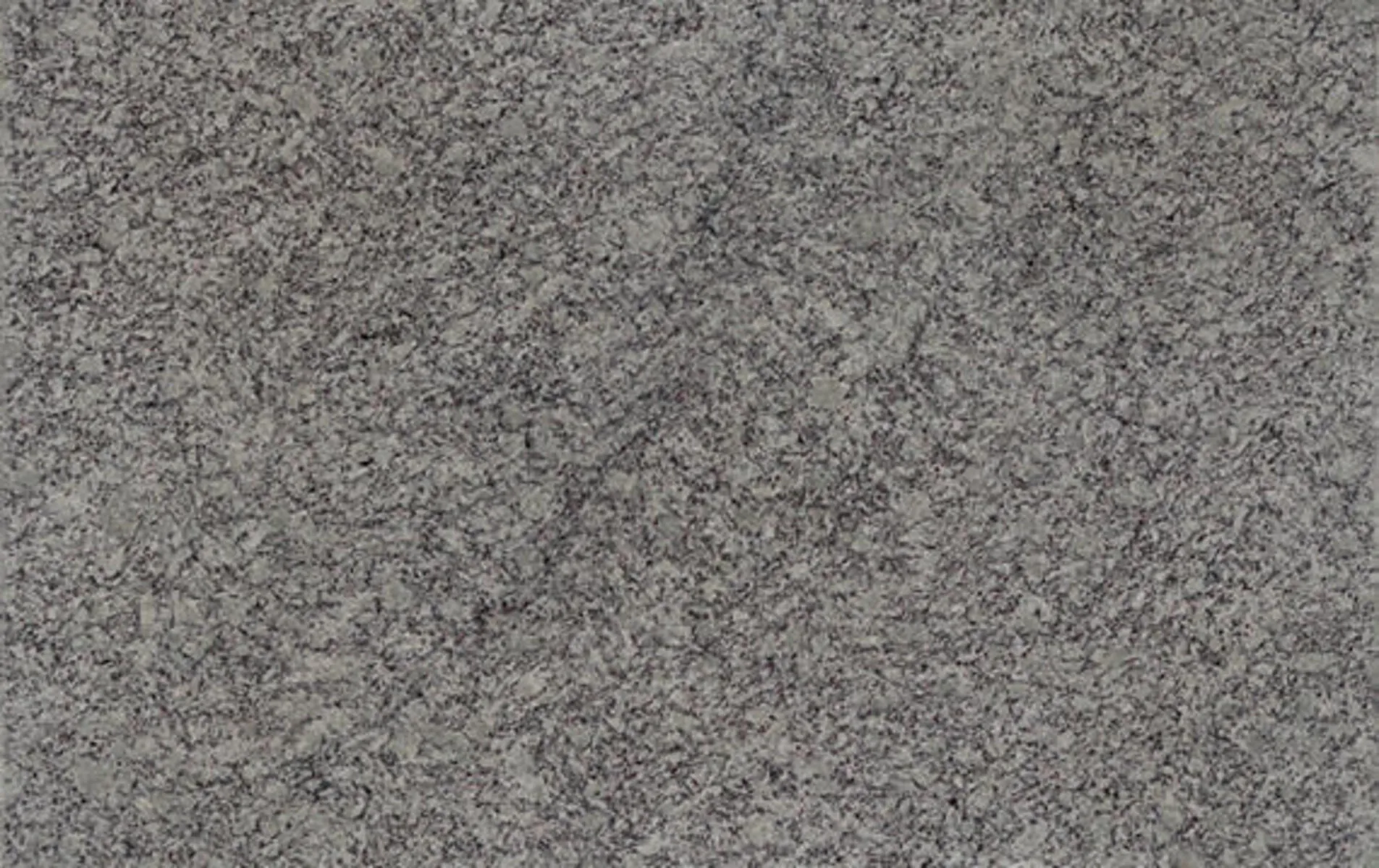 Closeup image of Ashen White Grey Granite countertop slab