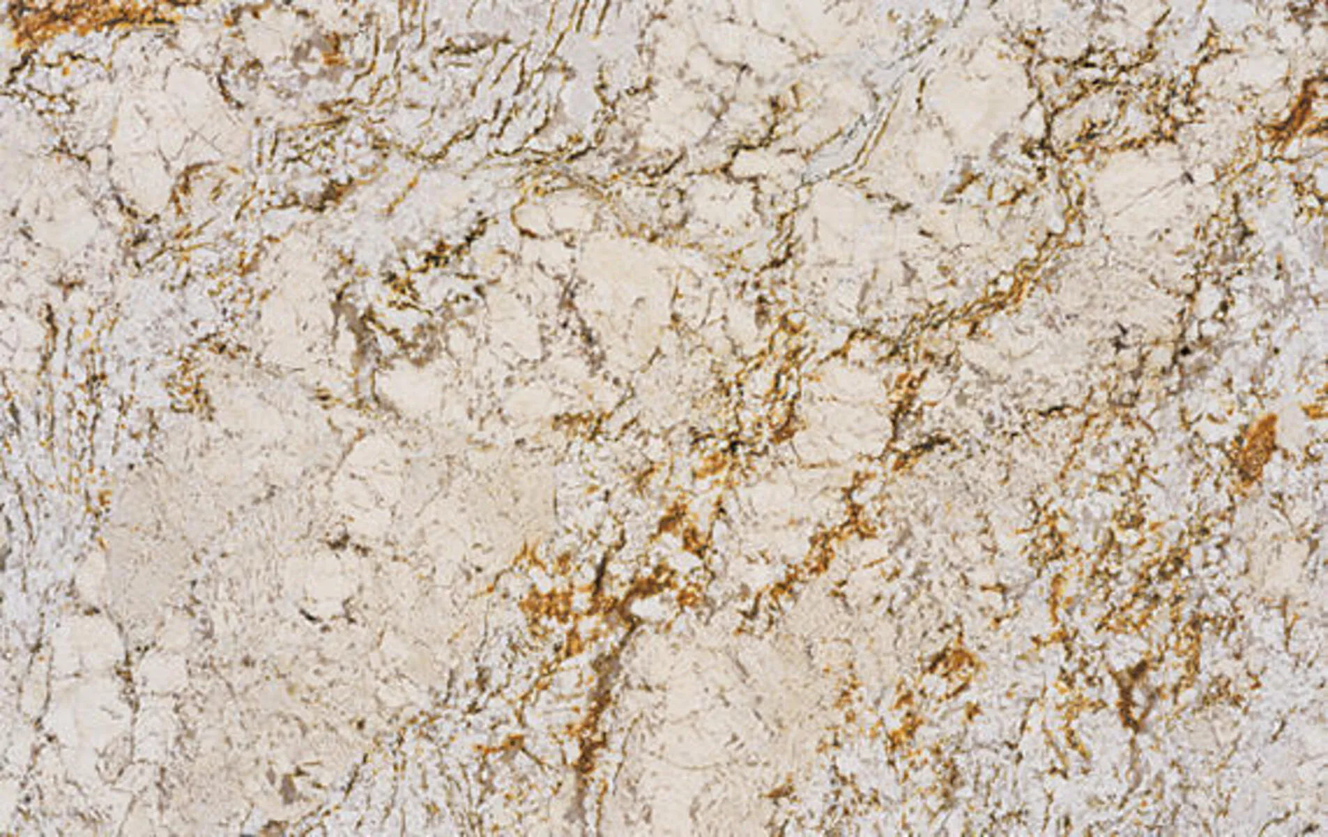 Closeup image of Zermatt Cream Granite countertop slab