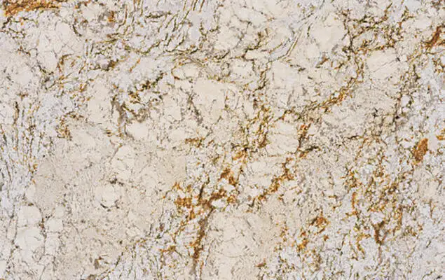 Closeup image of Zermatt Cream Granite countertop slab