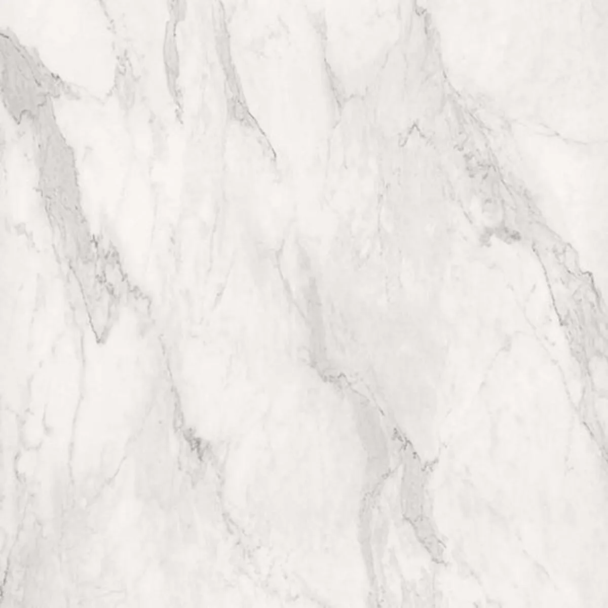Image of installed Panoramic Porcelain Surfaces Calacatta White Porcelain countertops